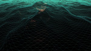 A screen capture of the surface mesh. A screen capture of the surface mesh.