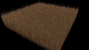 A rendering of the Gaussian white noise.